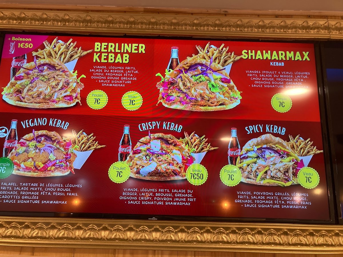 Shawarmax Photo Menu 3