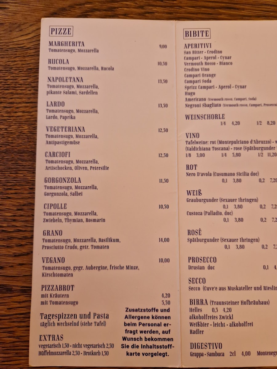 Pizzeria Grano Photo Menu 9