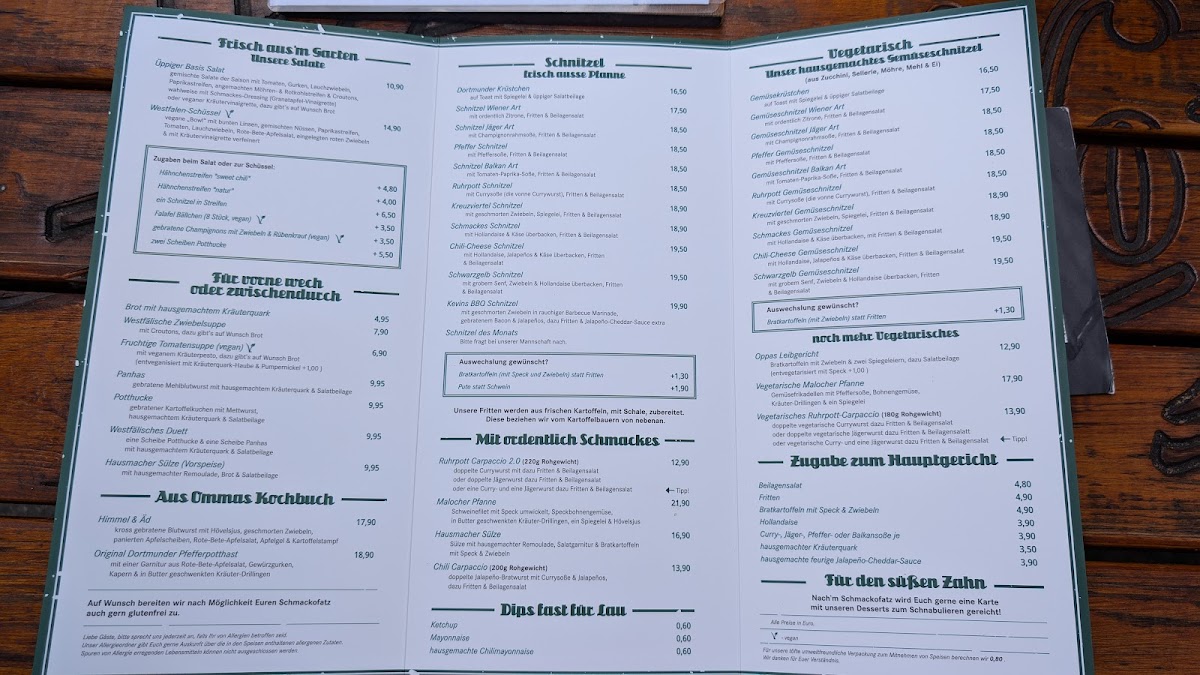 Mit Schmackes Photo Menu 1