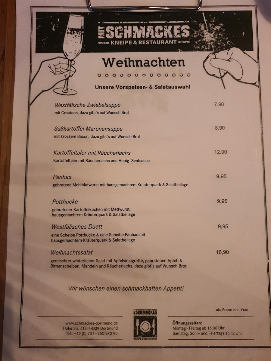 Mit Schmackes Photo Menu 6