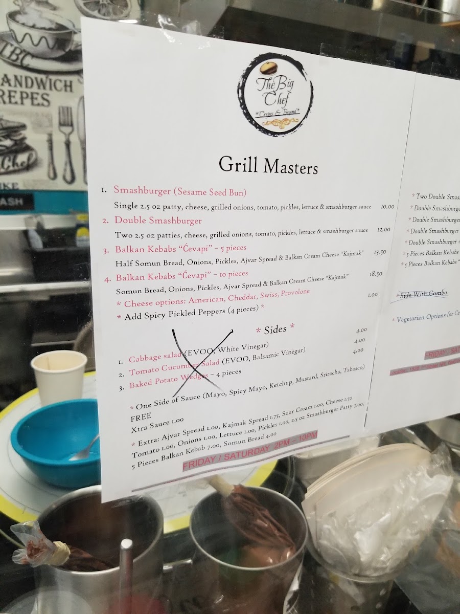 The Big Chef Photo Menu 8