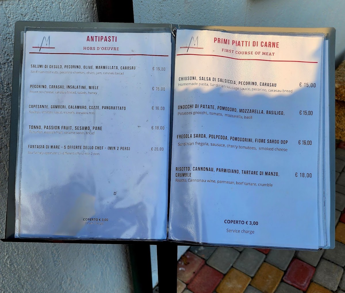 L'M Ristorante Photo Menu 2