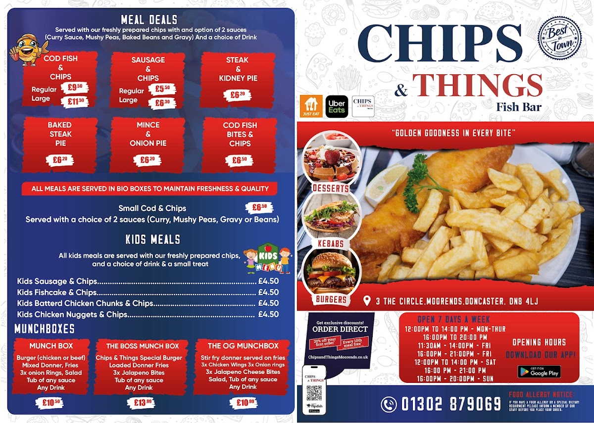 Chips & Things Photo Menu 2