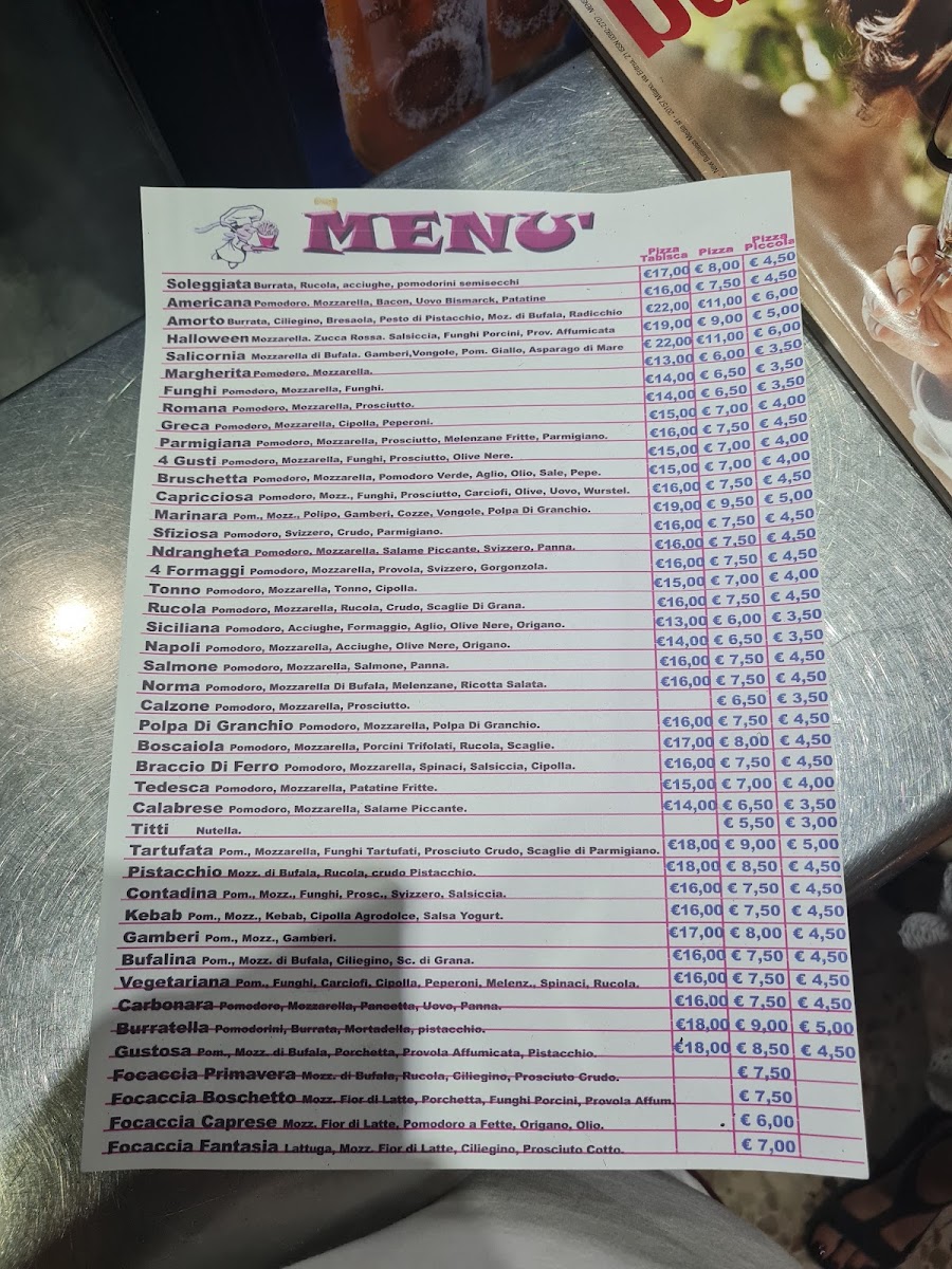 Ristorante Pizzeria Bar 'Ni Tanu Photo Menu 2