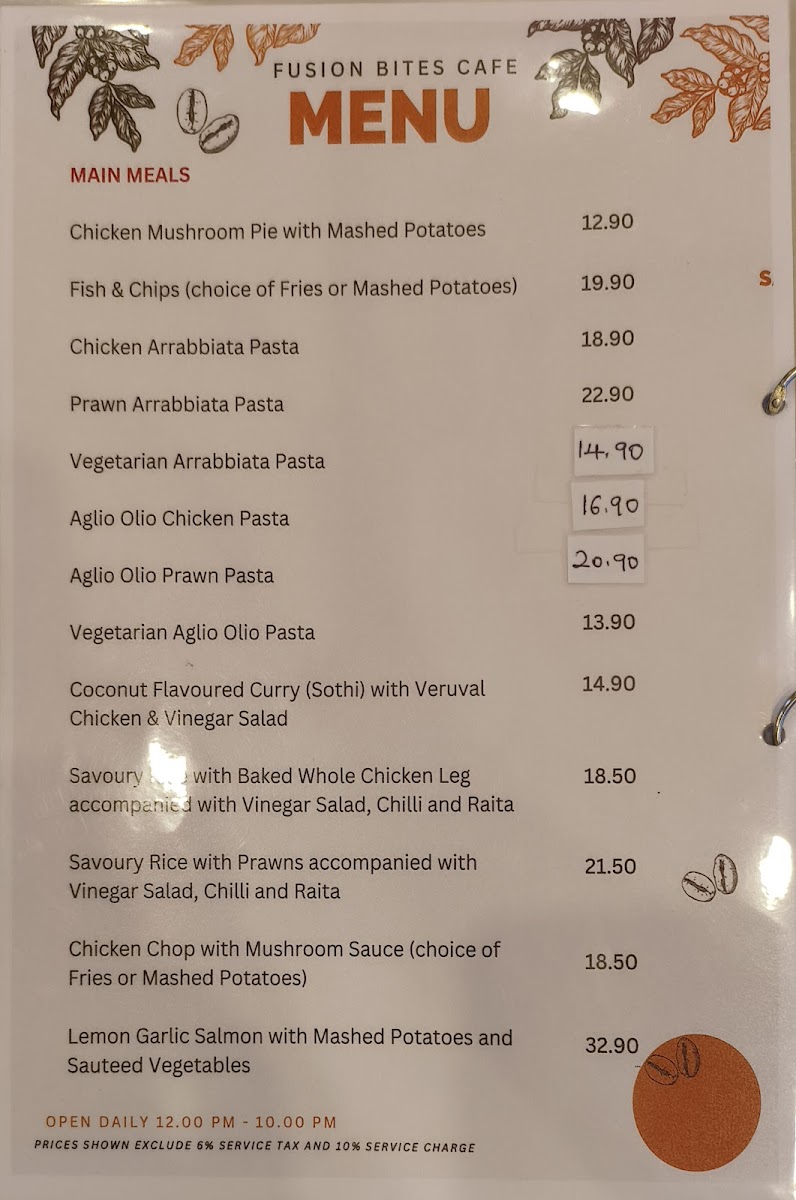 Fusion Bites Cafe Photo Menu 7