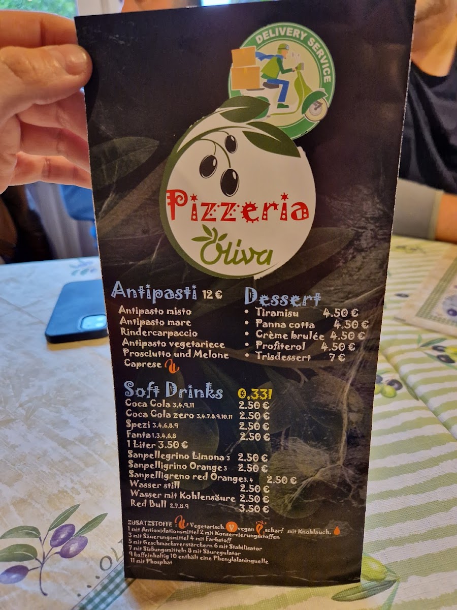 Pizzeria Oliva Photo Menu 4