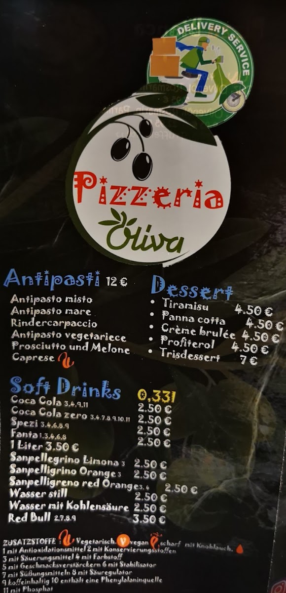 Pizzeria Oliva Photo Menu 6