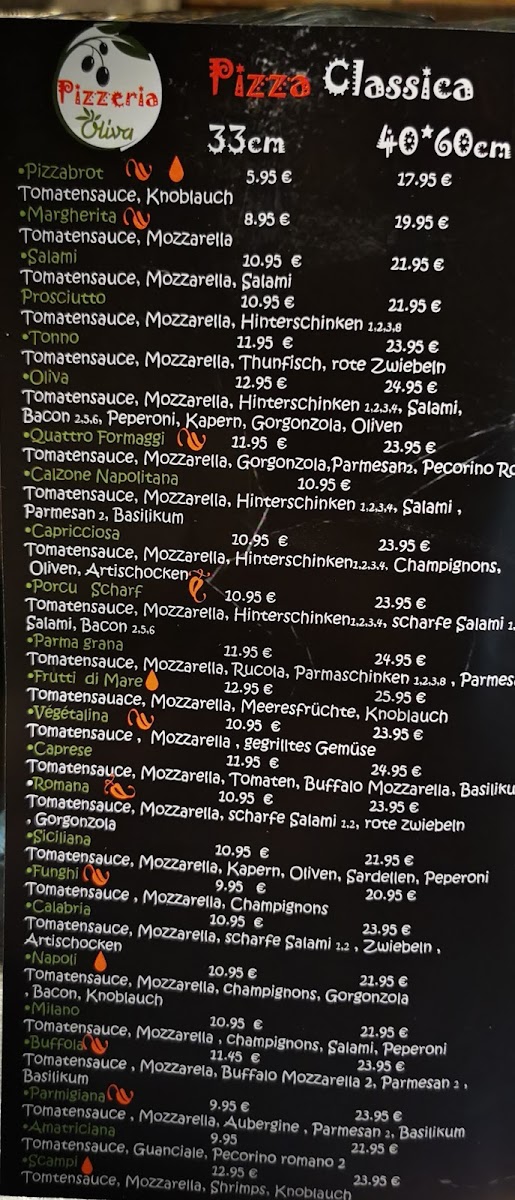 Pizzeria Oliva Photo Menu 7
