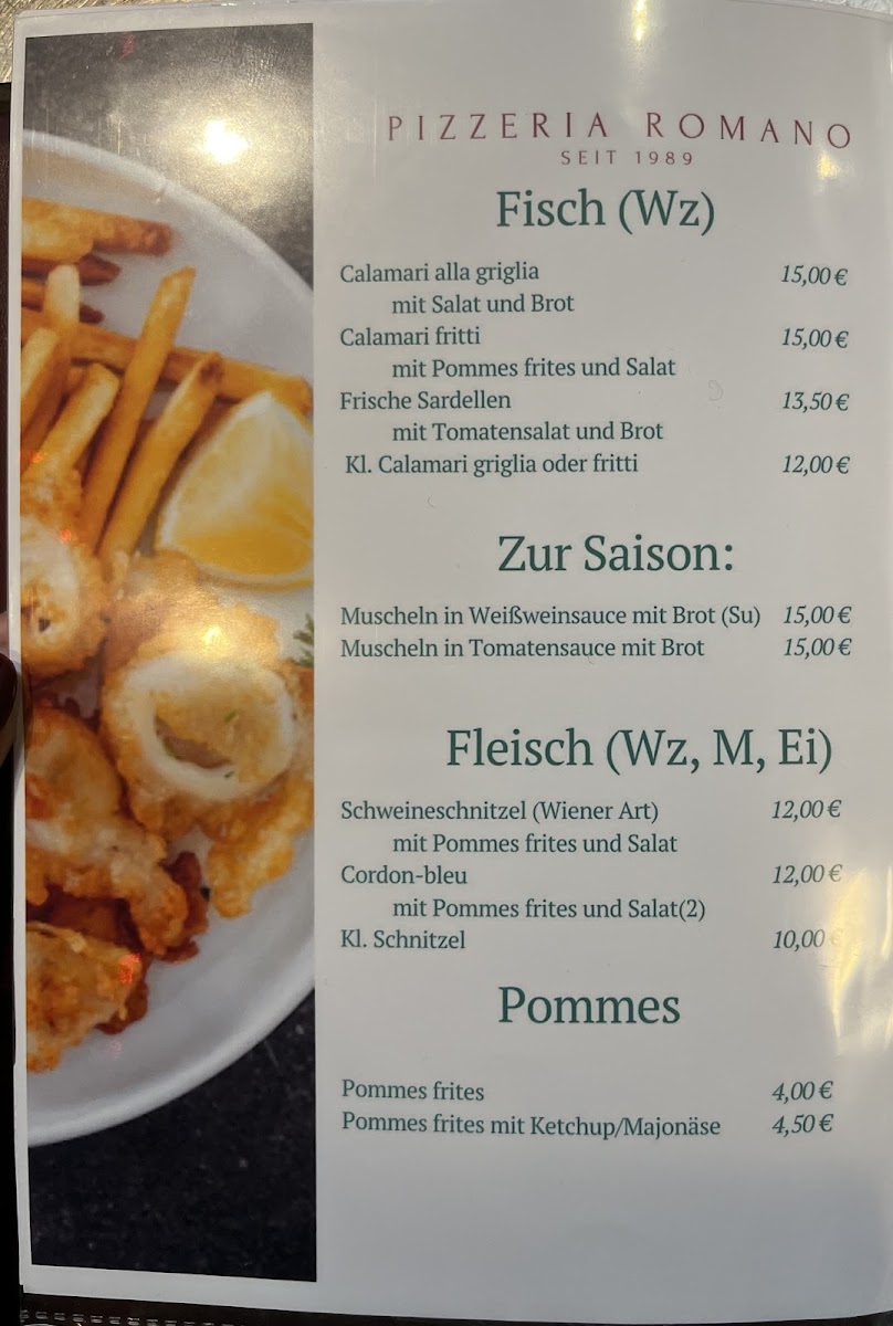 Pizzeria Romano (Brückenpaulus) Photo Menu 5