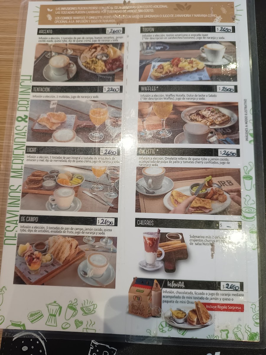 Junior B Photo Menu 10