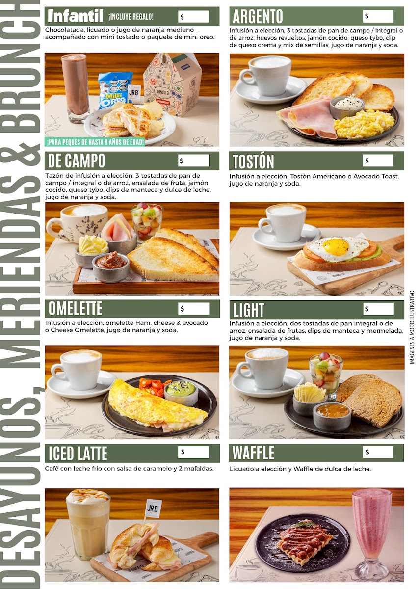 Junior B Photo Menu 3