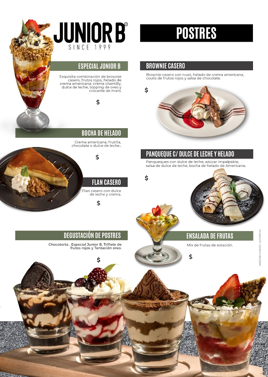 Junior B Photo Menu 7