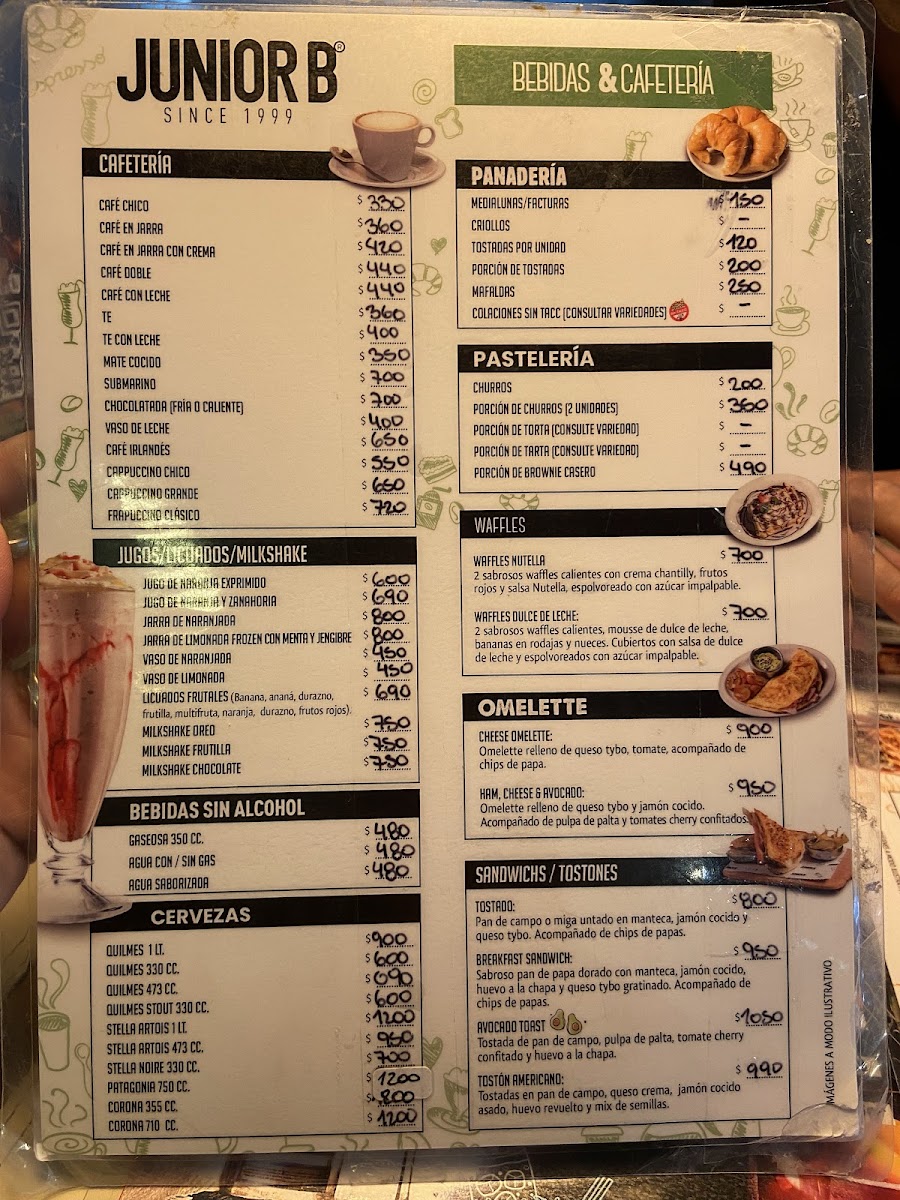 Junior B Photo Menu 8