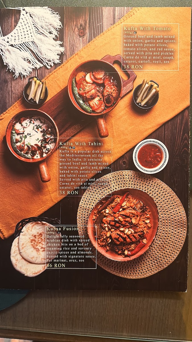 Boho by London Photo Menu 8