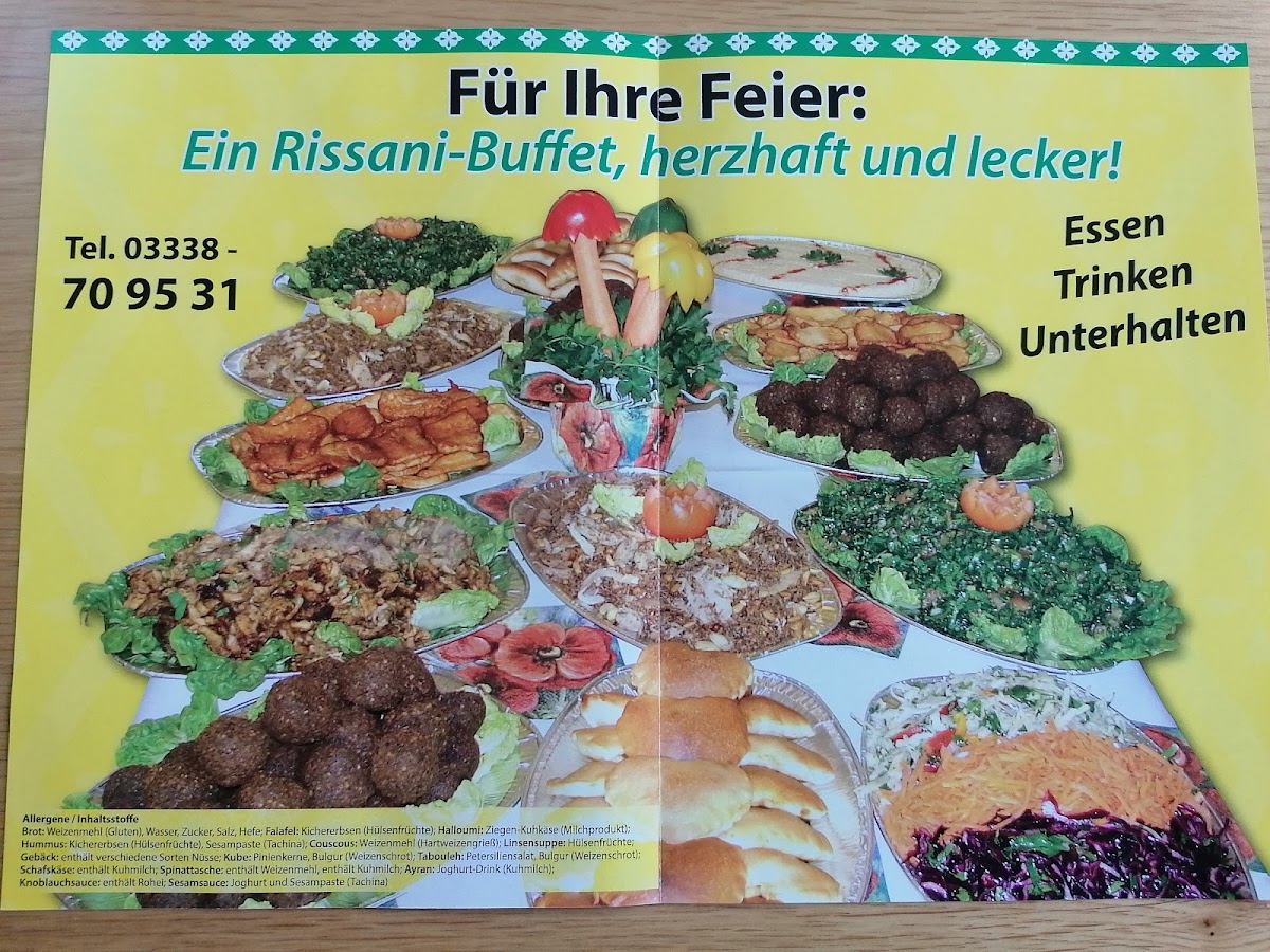 Rissani-Imbiss Photo Menu 4