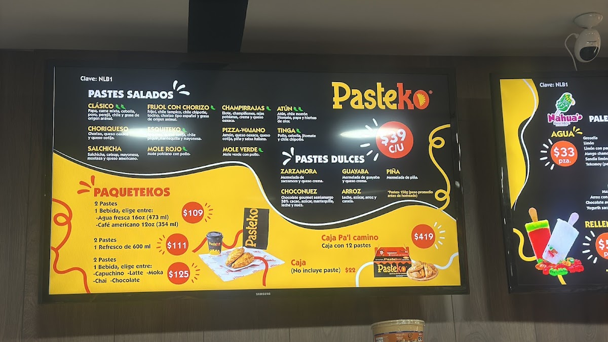 Pasteko - Guadalupe (La Pastora) Photo Menu 1