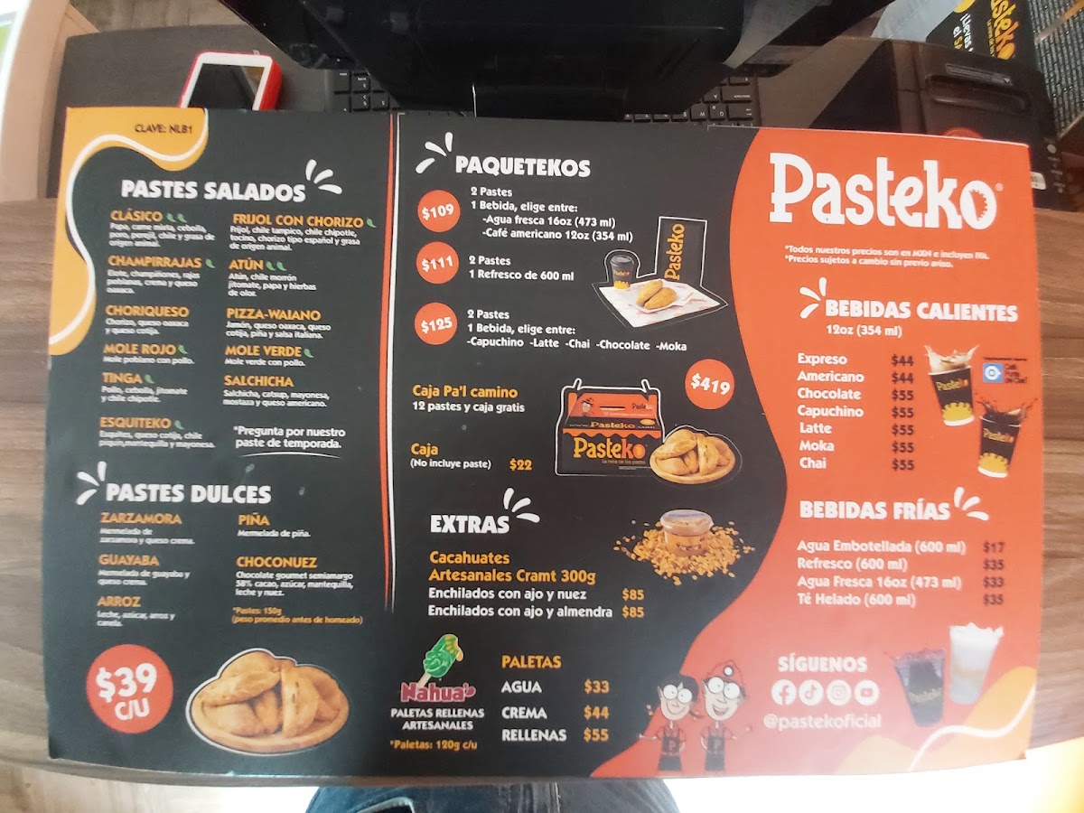 Pasteko - Guadalupe (La Pastora) Photo Menu 2