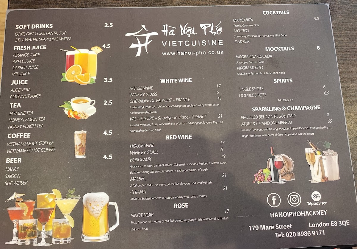 Hanoi Pho Photo Menu 3