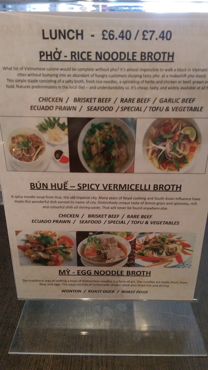 Hanoi Pho Photo Menu 7