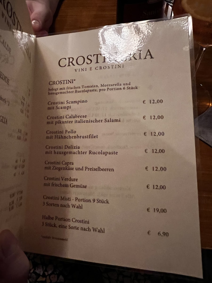 CROSTINERIA Vini e Crostini Photo Menu 2