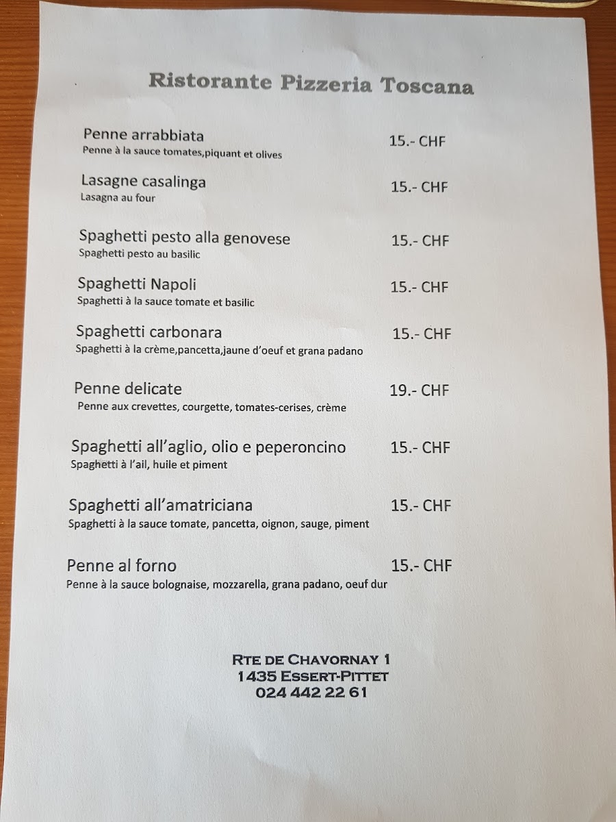 Restaurant & Pizzeria Toscana Photo 3