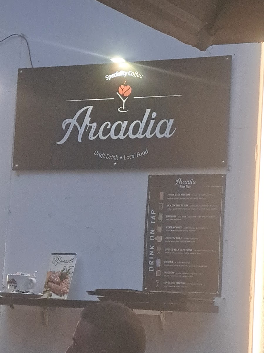 Arcadia Tap Bar -Specialty Coffee & Draft Drink Photo Menu 1
