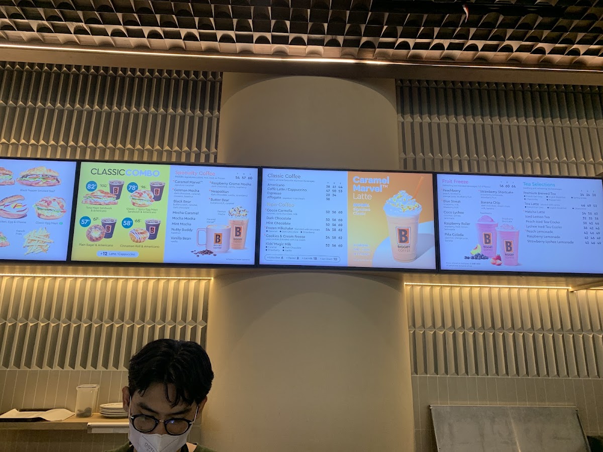 BIGGBY COFFEE Lippo Mall Puri Photo Menu 1