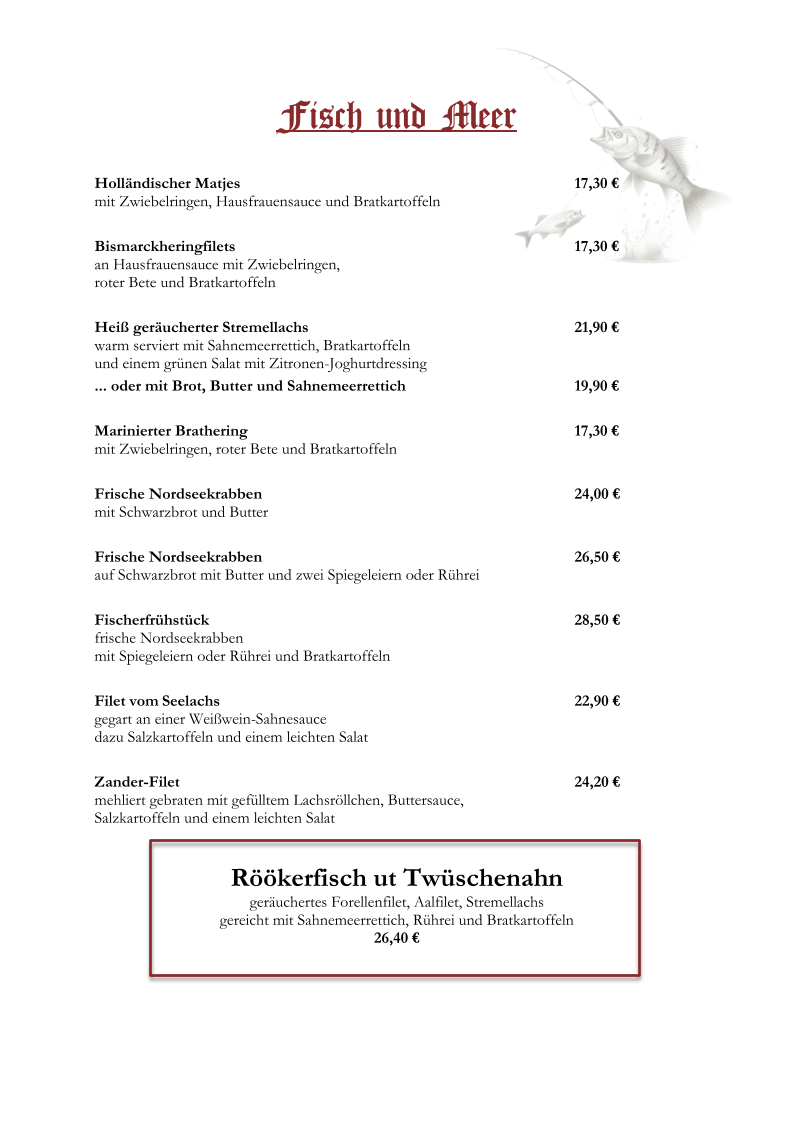 Fährkroog Dreibergen Photo Menu 3