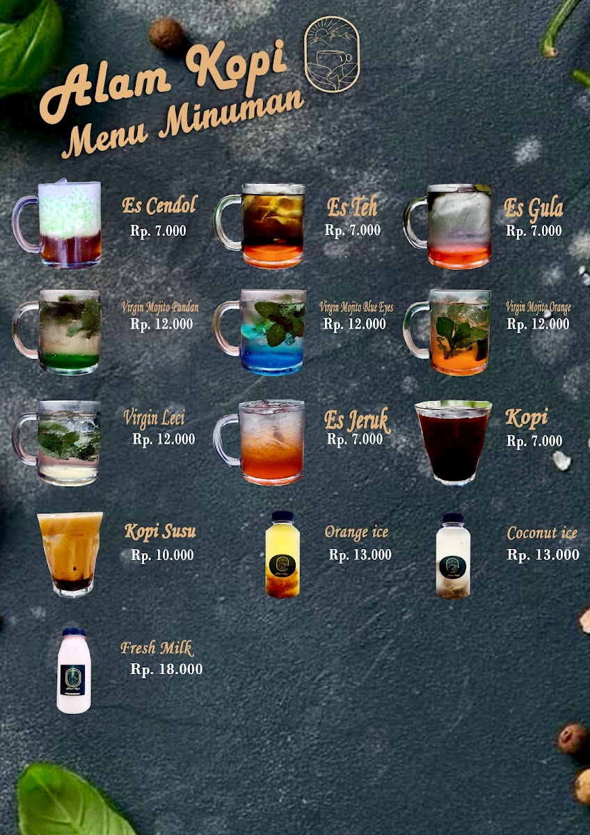 Alam Kopi Bali Photo Menu 1