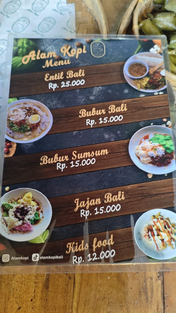 Alam Kopi Bali Photo Menu 4