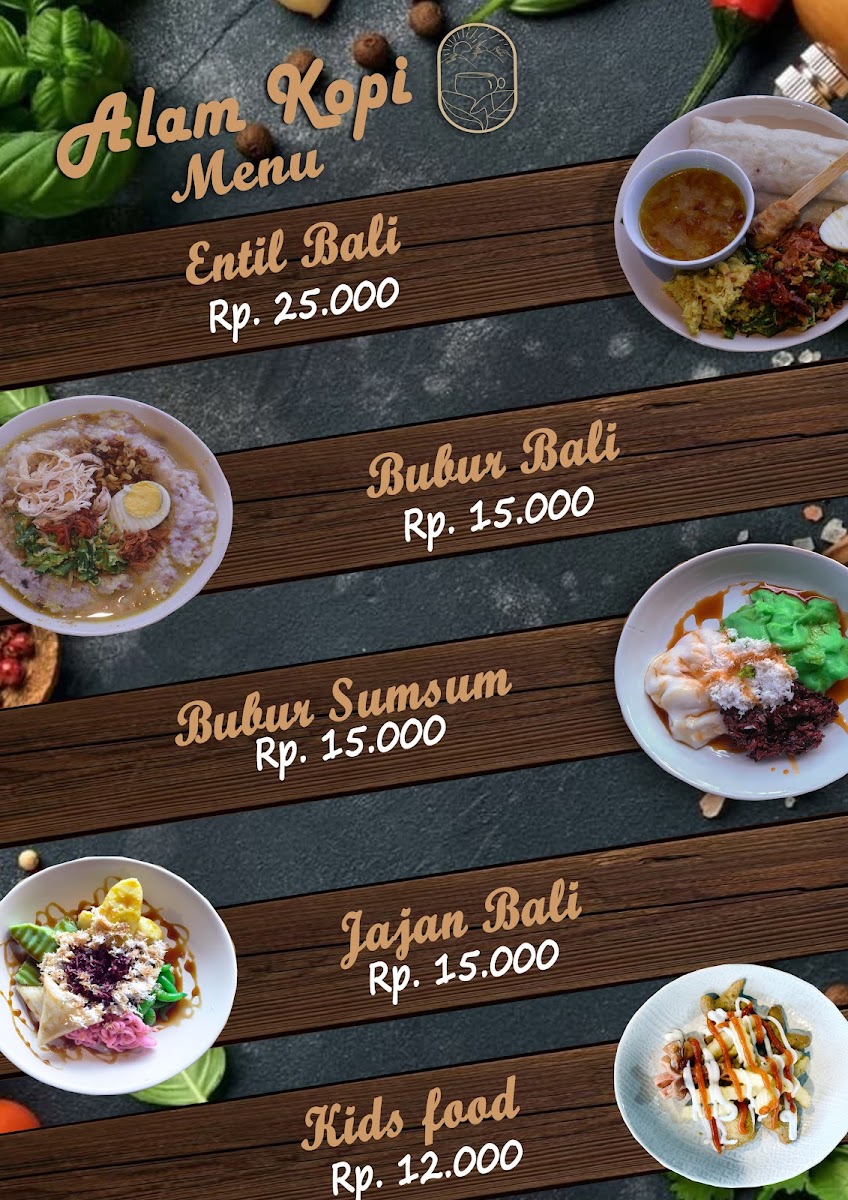 Alam Kopi Bali Photo Menu 7