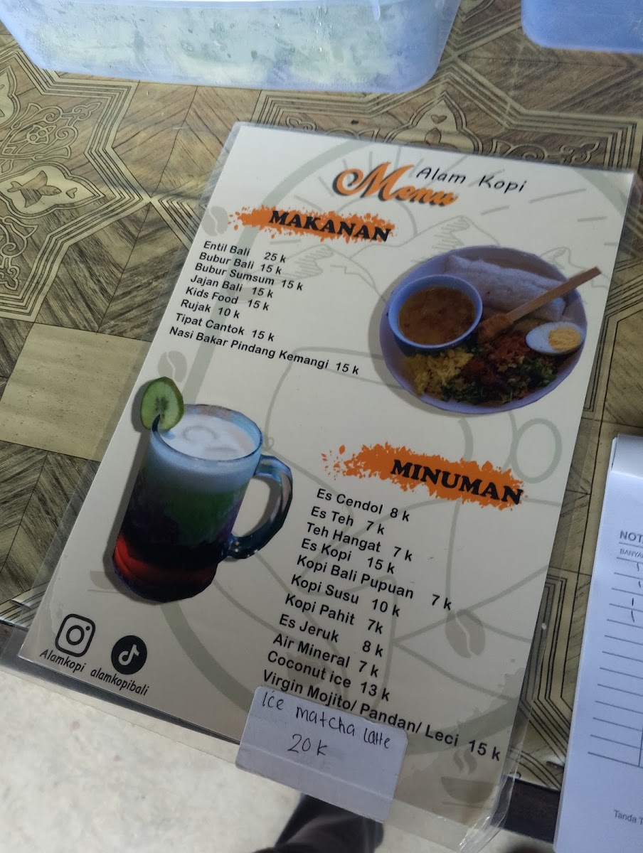 Alam Kopi Bali Photo Menu 9