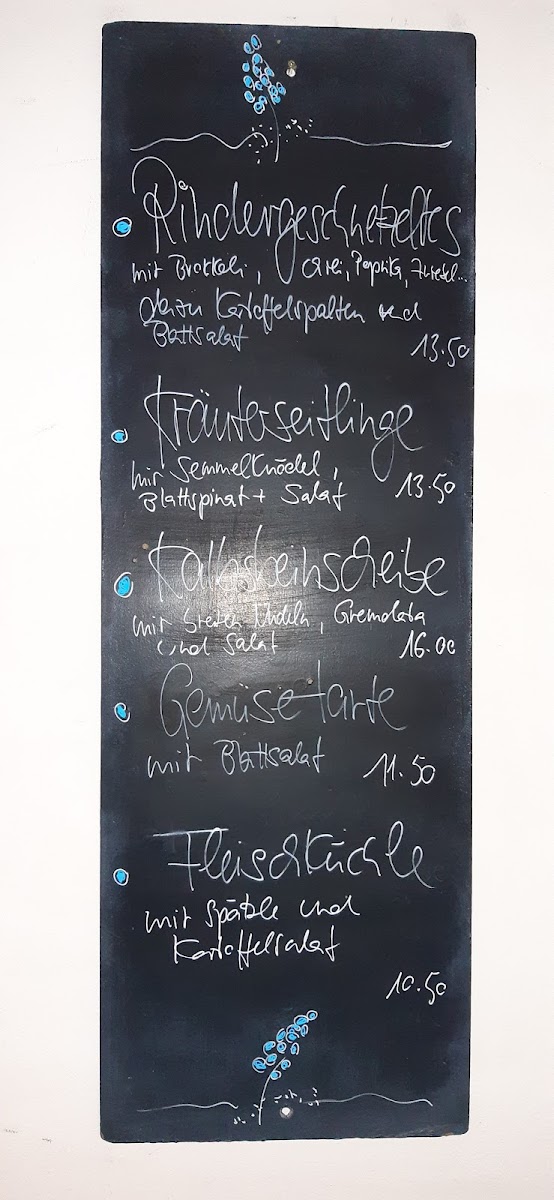Wirtschaft zum Schwanen Photo Menu 1