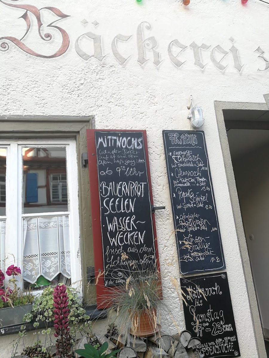 Wirtschaft zum Schwanen Photo Menu 4