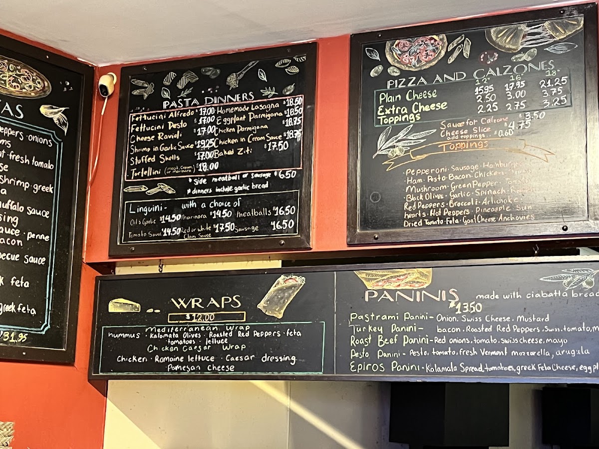 Christos' Pizza and Pasta Photo Menu 10