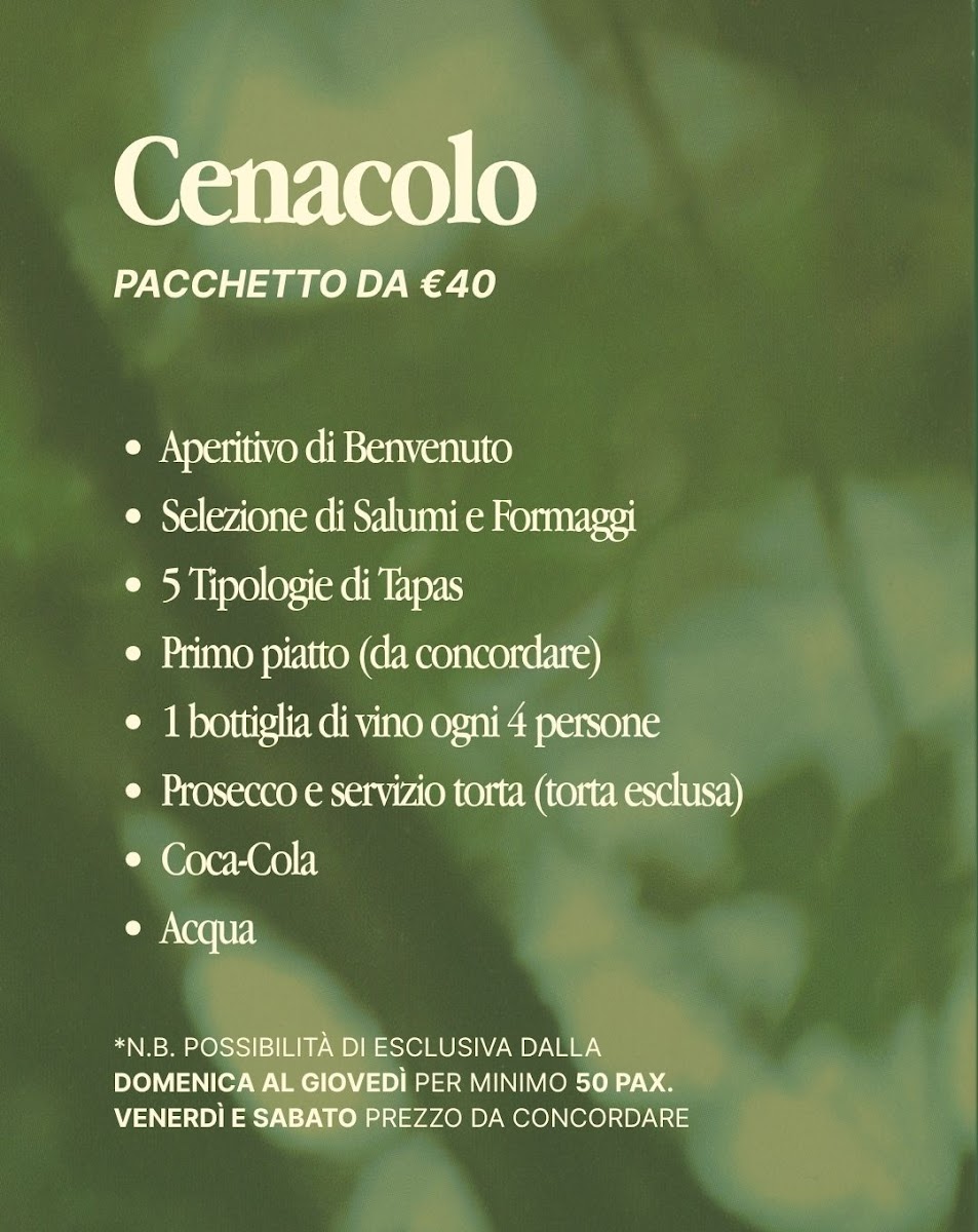 Talìa Photo Menu 2