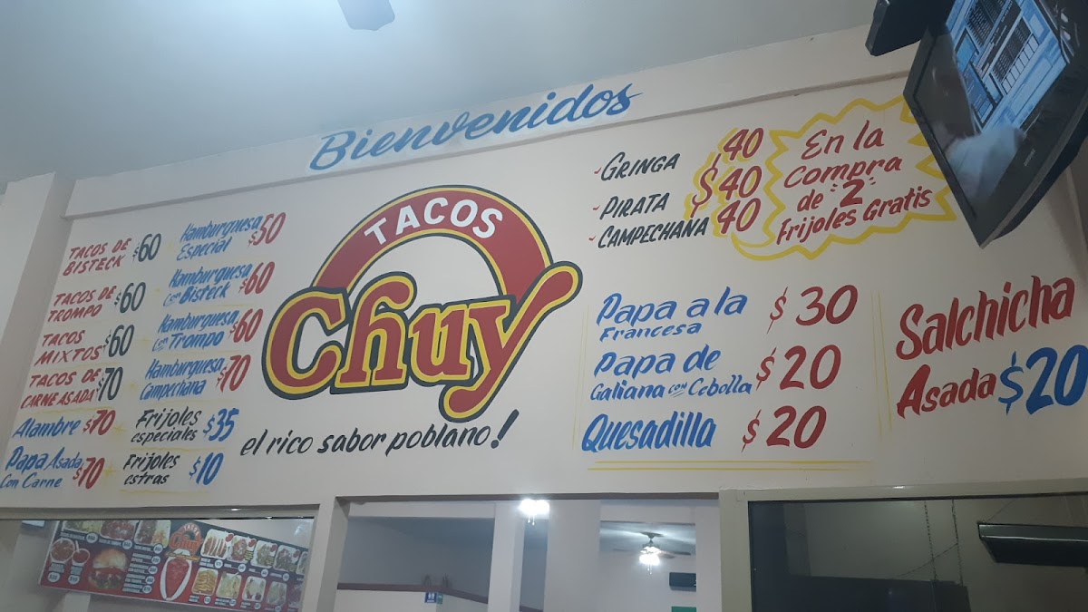 Tacos Chuy Photo Menu 2