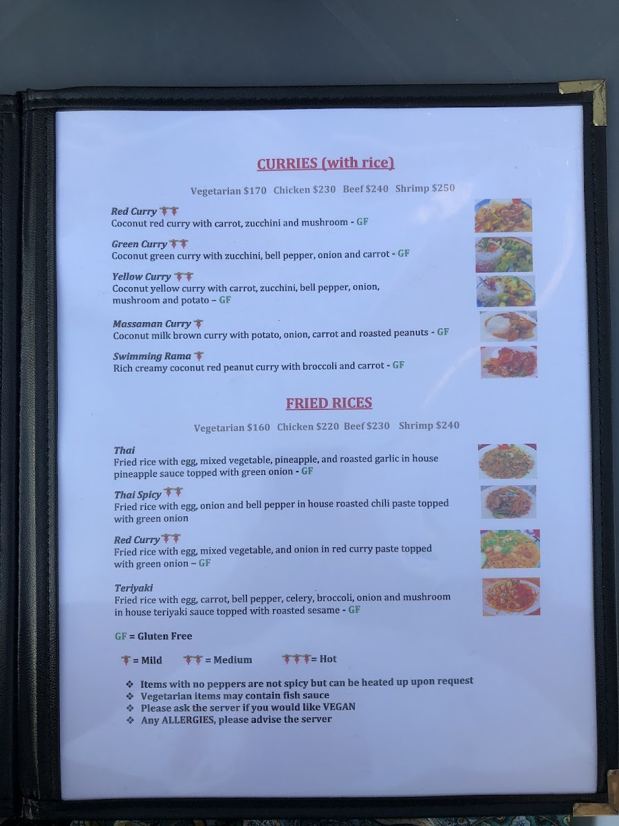 Thai Bistro Bucerias Photo Menu 5