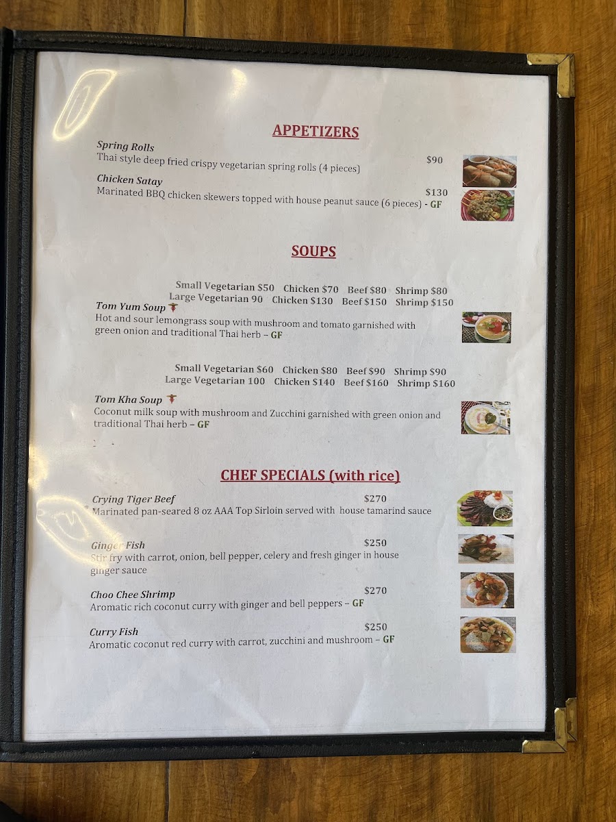 Thai Bistro Bucerias Photo Menu 6