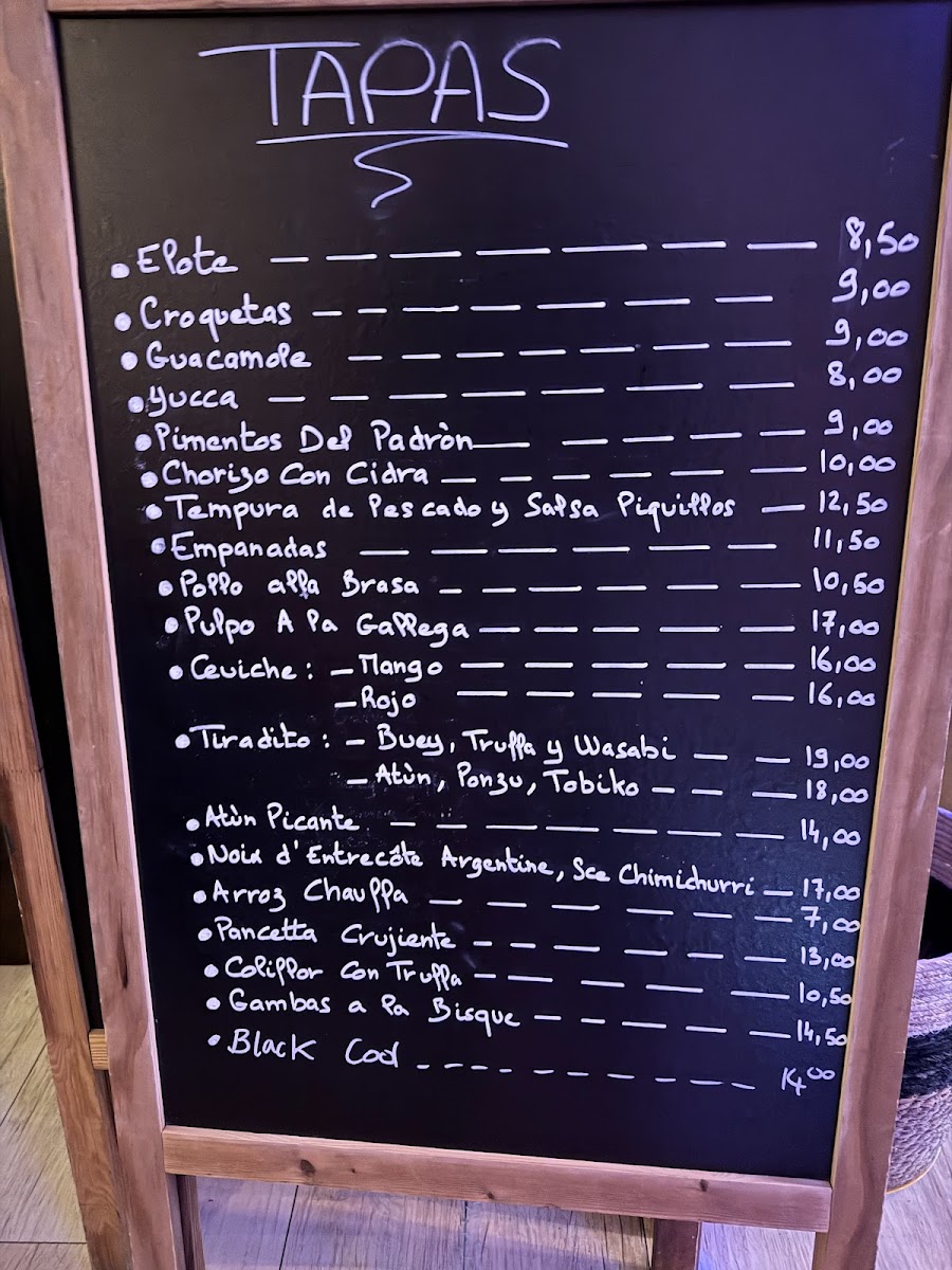 HACIENDA BAR Y COCINA Photo Menu 2