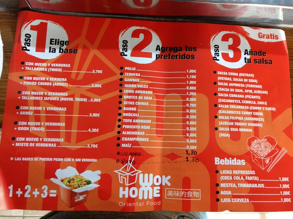 Wok Home Photo Menu 9