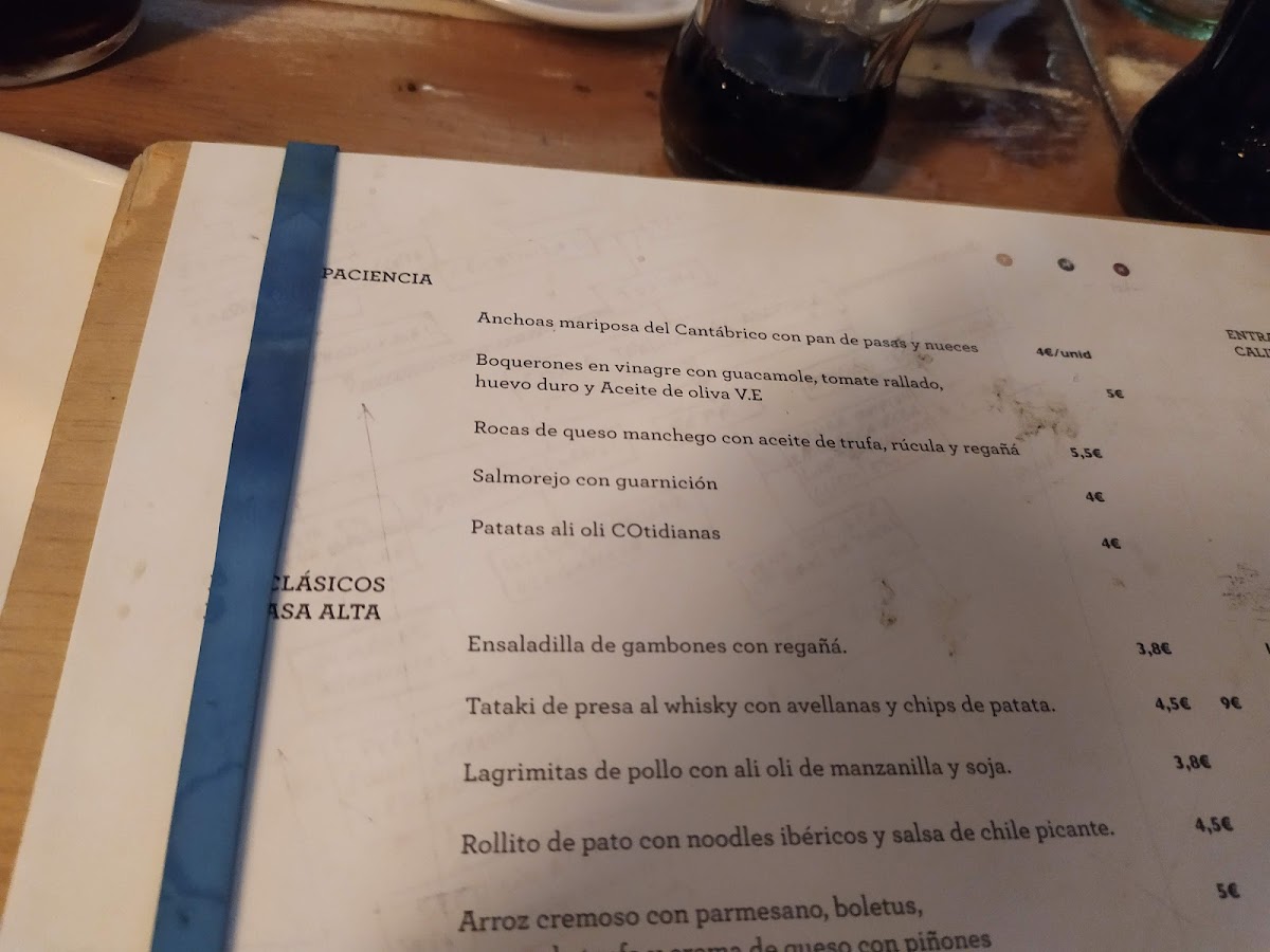 Restaurante Casa Alta Photo Menu 8