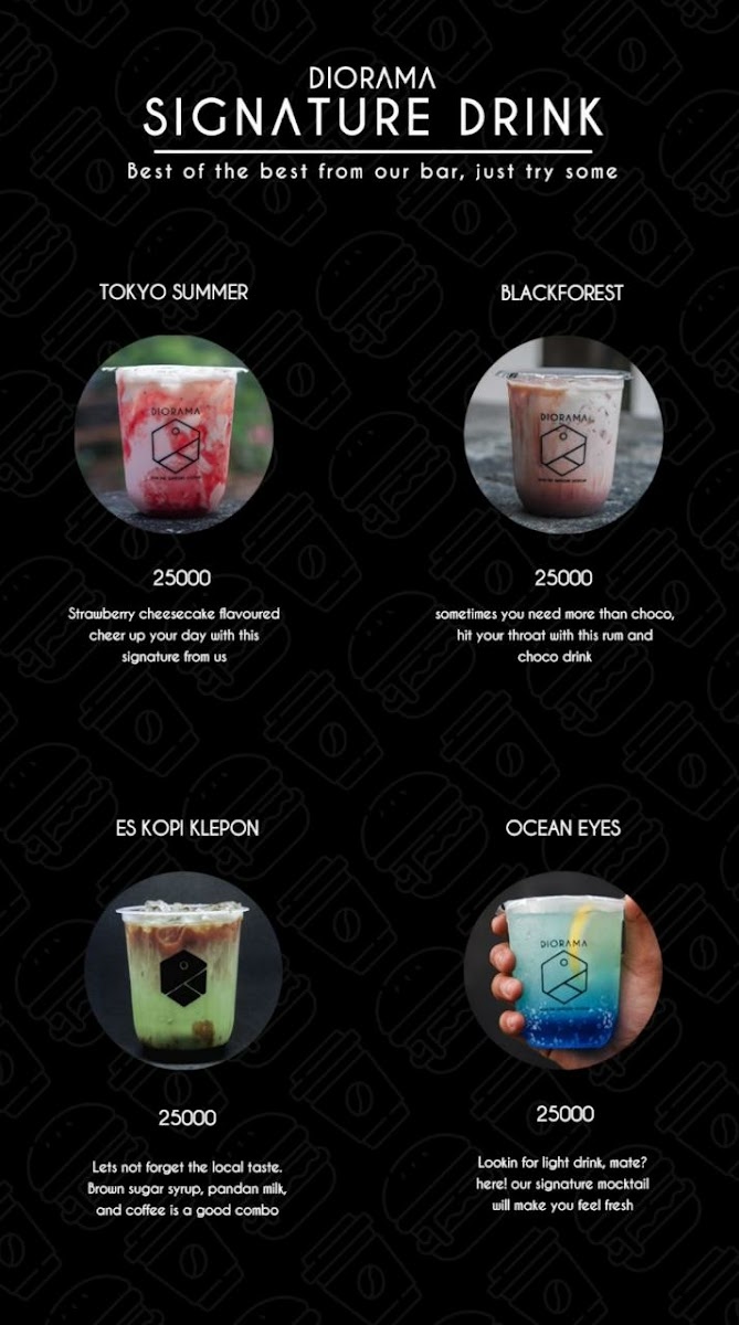 Diorama Coffee & Burger Bar Photo Menu 10