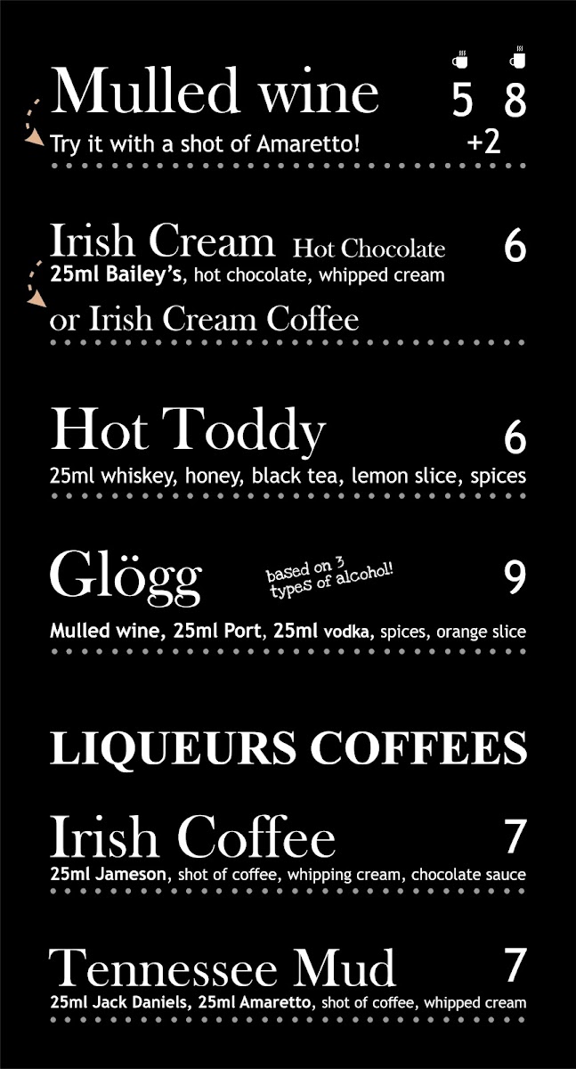 Just in Bean Cafe Photo Menu 4