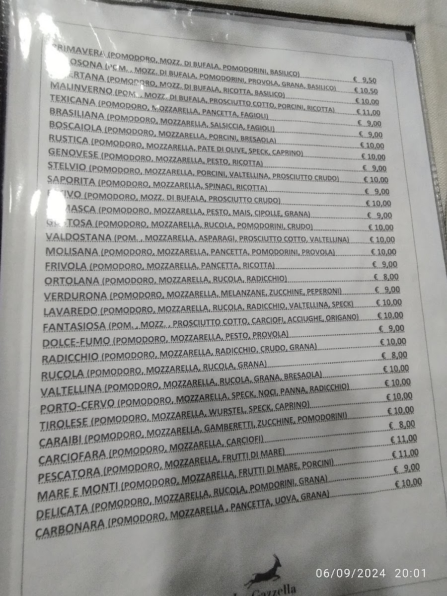 La Gazzella Pizzeria & Steakhouse Photo Menu 10