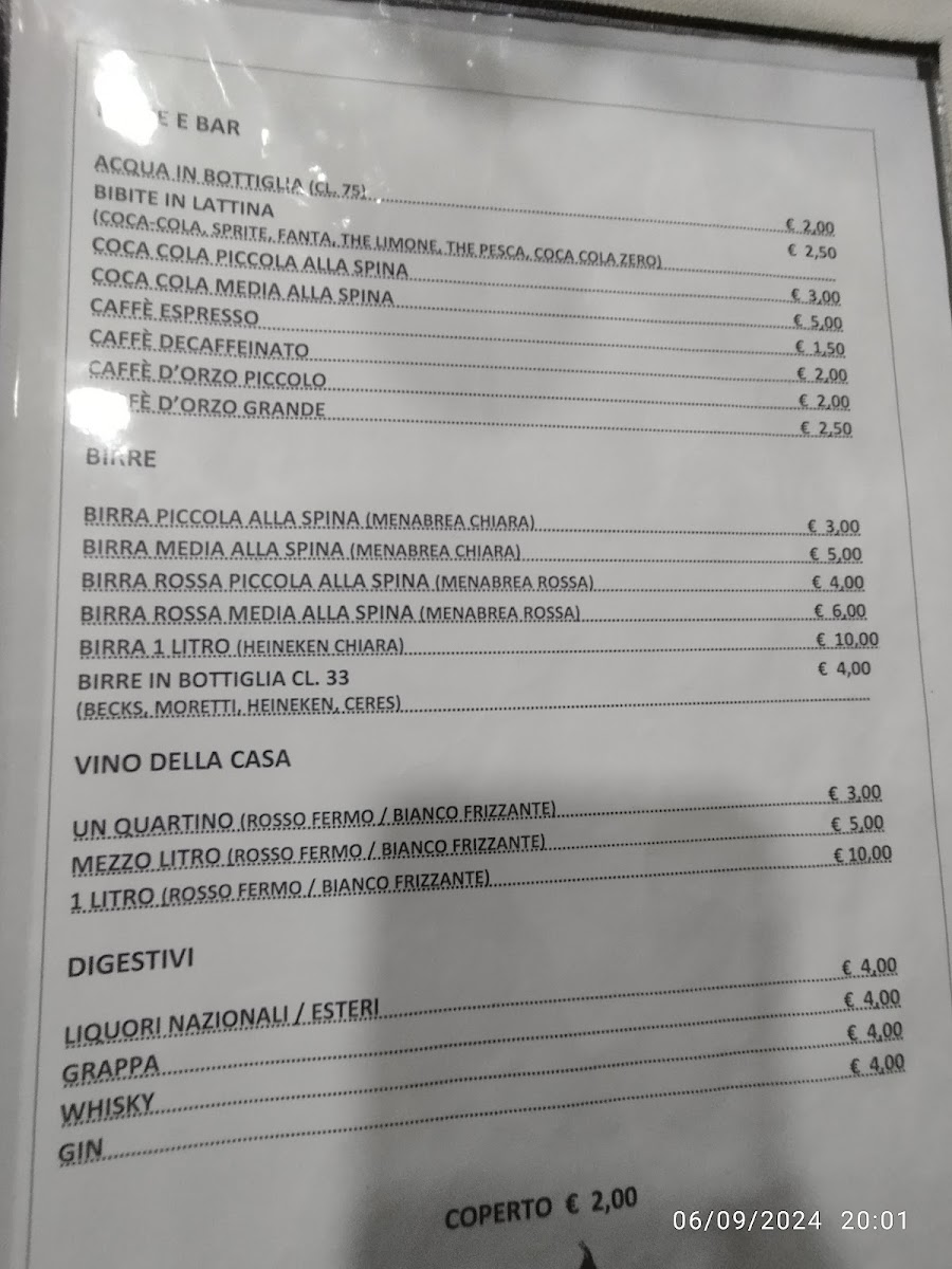 La Gazzella Pizzeria & Steakhouse Photo Menu 5