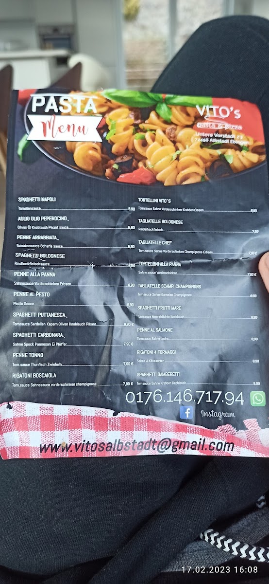 Vitos Photo Menu 3
