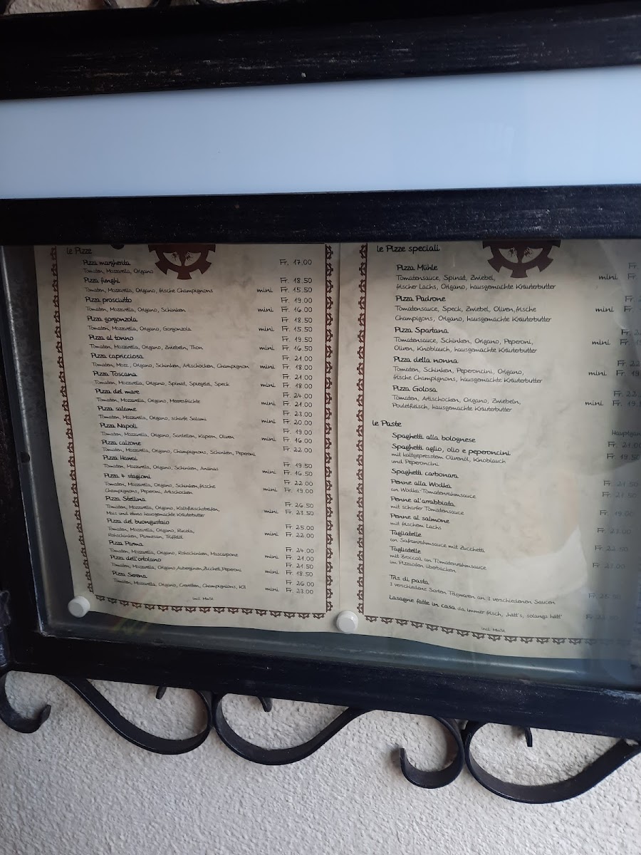 Altstadt Pizzeria zur Mühle Photo Menu 2
