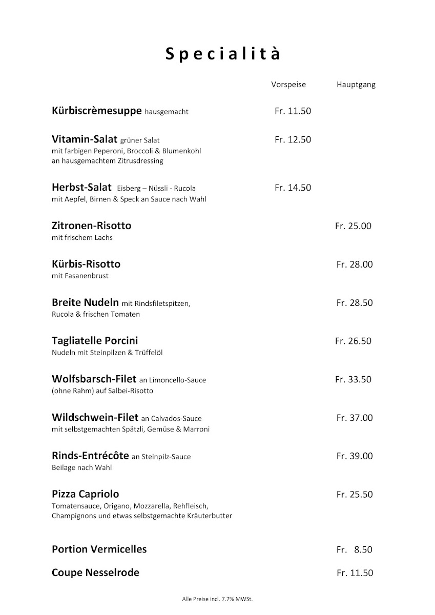 Altstadt Pizzeria zur Mühle Photo Menu 3