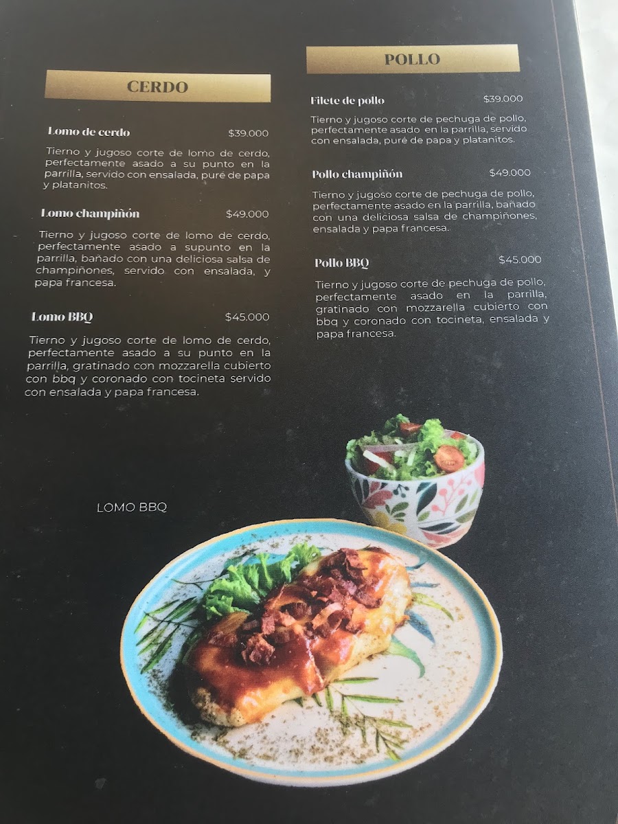 Carbón Steak House Photo Menu 8